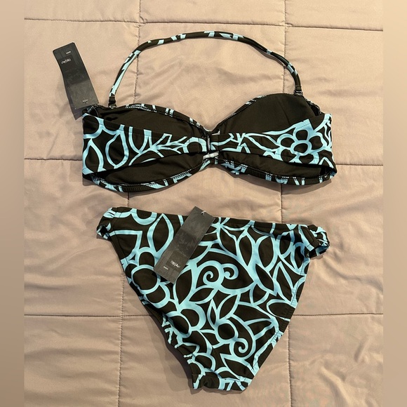 Bikini - Massimo 2 Piece Bandeau Halter Swimsuit - Size M - Picture 4 of 7